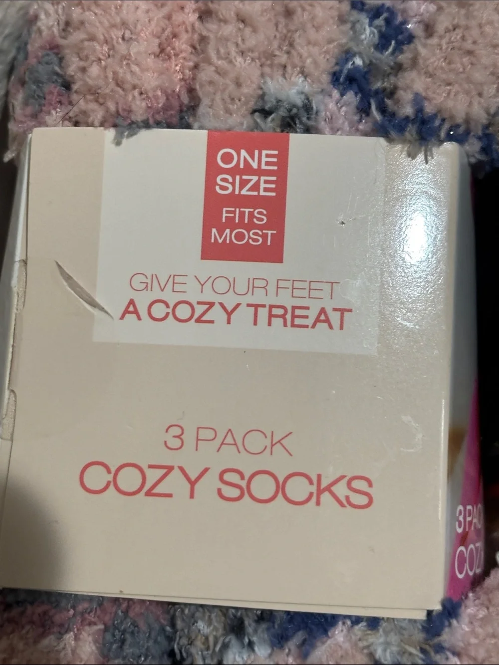 Cozy Women’s Assorted Fuzzy Socks NWT Bundle